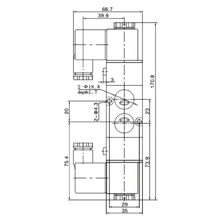 4M220-08-AC220V — распределитель, WAALPC