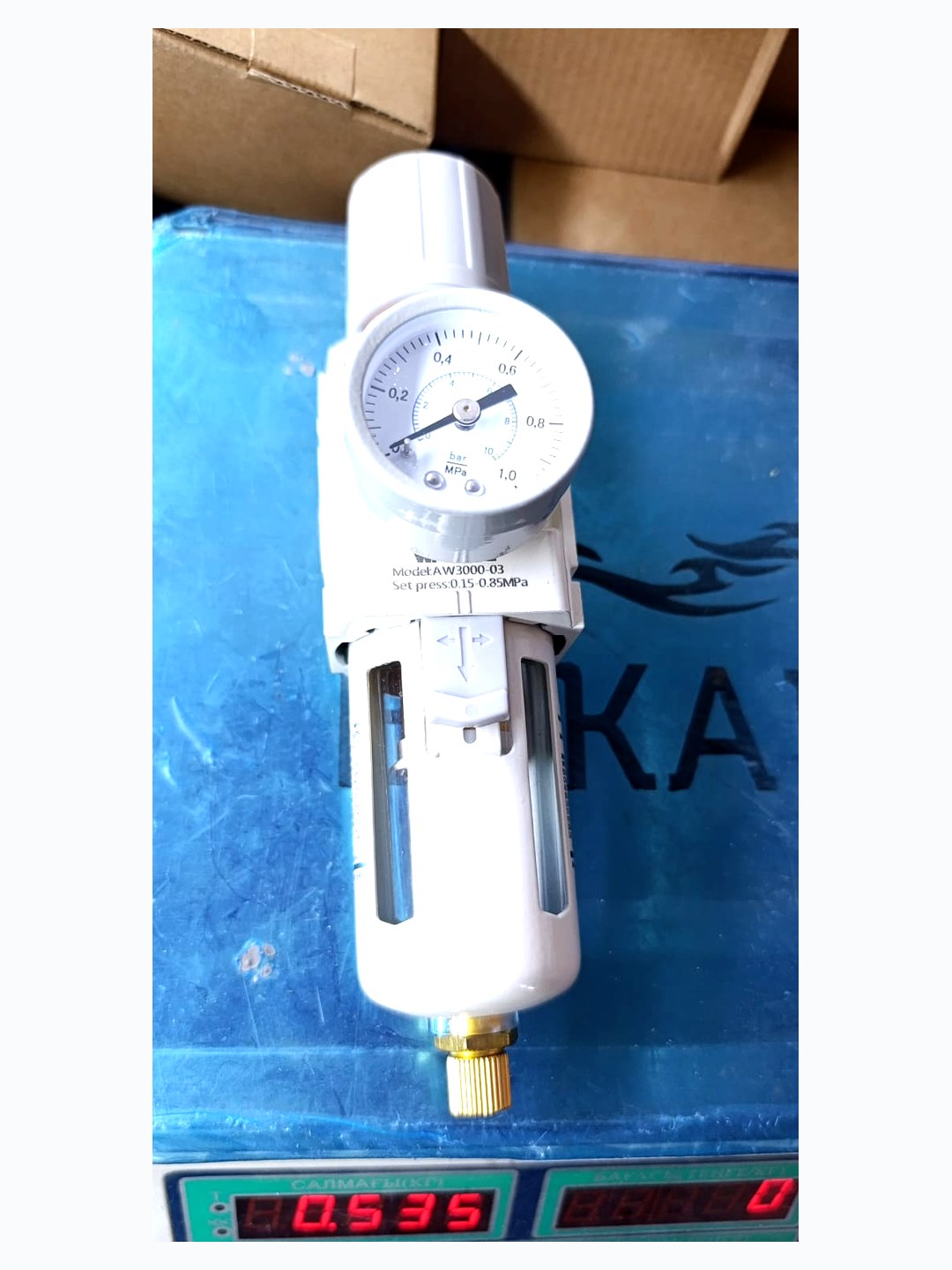 WAALPC AW3000-03 G3/8 на весах = 535 г