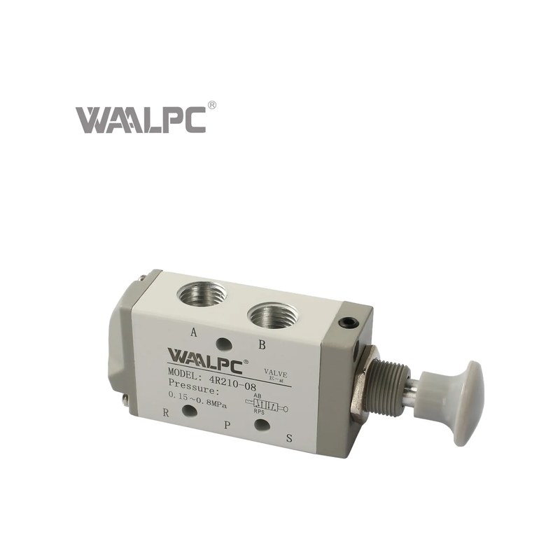 Распределители ручные вытяжные 5/2·5/3 4R (AirTAC-формат) WAALPC 4R210-06