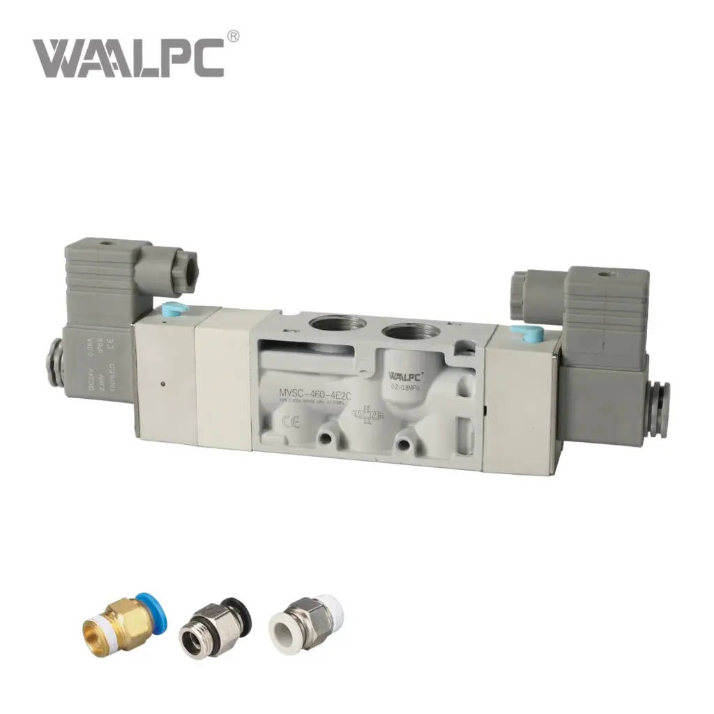Распределитель электромагнитный 5/3 MVSC WAALPC MVSC-5-3