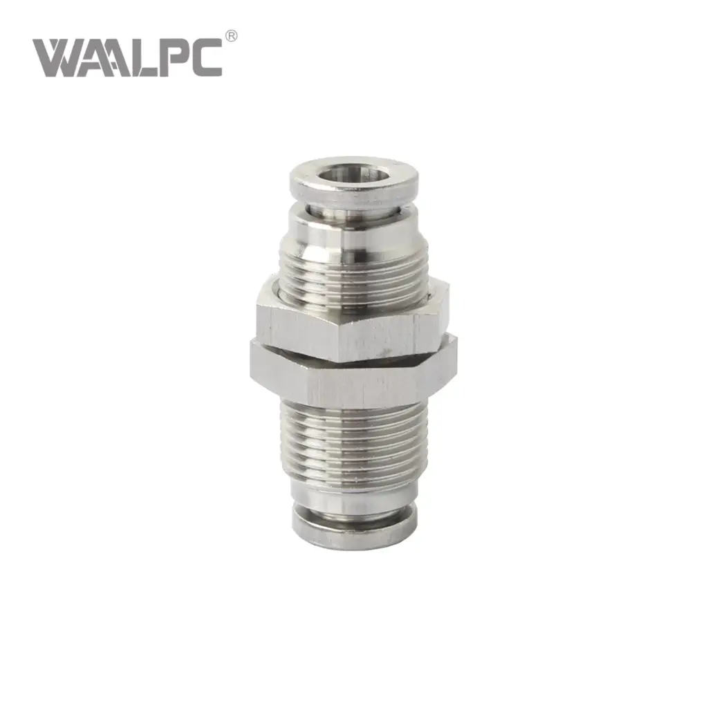 Фитинг переборочный прямой цанговый PM WAALPC PM-FTG