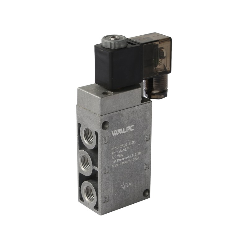 Распределители электромагнитные 3/2 SLG (Festo-формат) WAALPC SLG-3-2