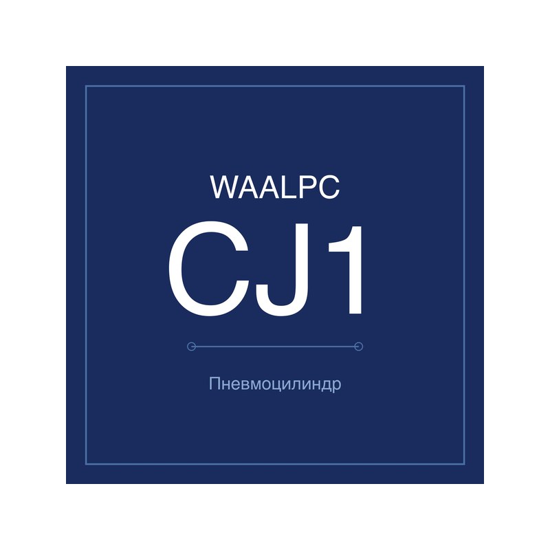 Пневмоцилиндр мини CJ1 WAALPC CJ1-4-10