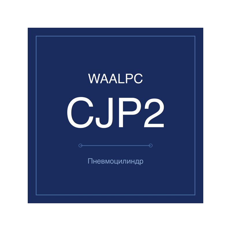Пневмоцилиндр мини CJP2 WAALPC CJP2-6-10