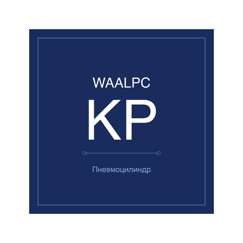 Зажимной модуль штока KP — фиксация положения WAALPC KP-10-350
