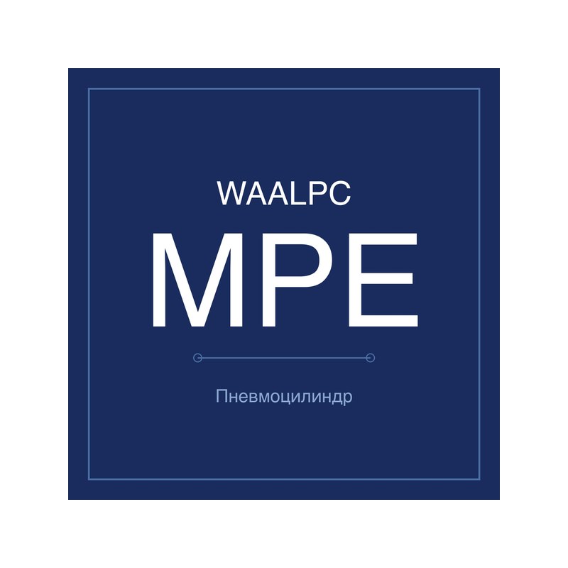 Пневмоцилиндр мини MPE WAALPC MPE-10-10