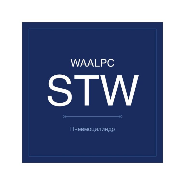 Пневмоцилиндр с двумя штоками STW