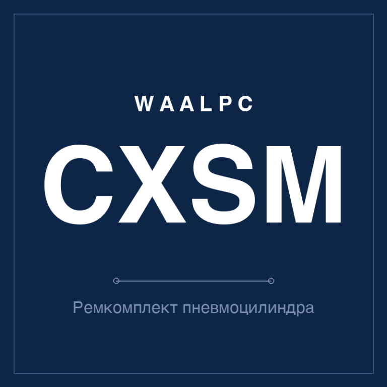 Ремкомплект (уплотнения) пневмоцилиндра CXSM