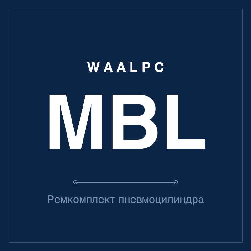 Запчасть пневмоцилиндра MB WAALPC MB-32