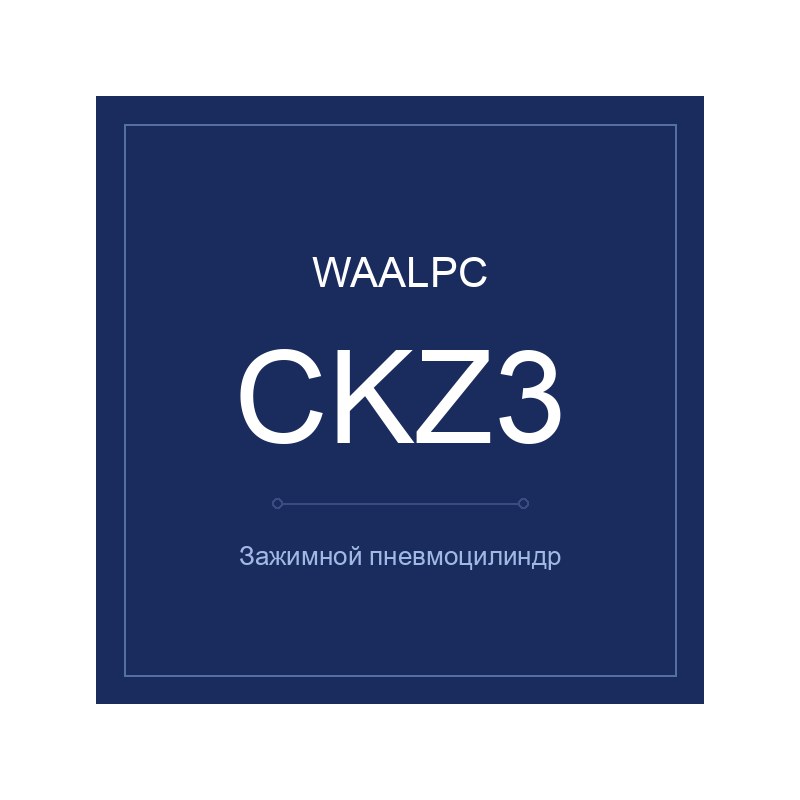 CKZ3T-40-cyl-arm-man — CKZ3 WAALPC — выбранное исполнение