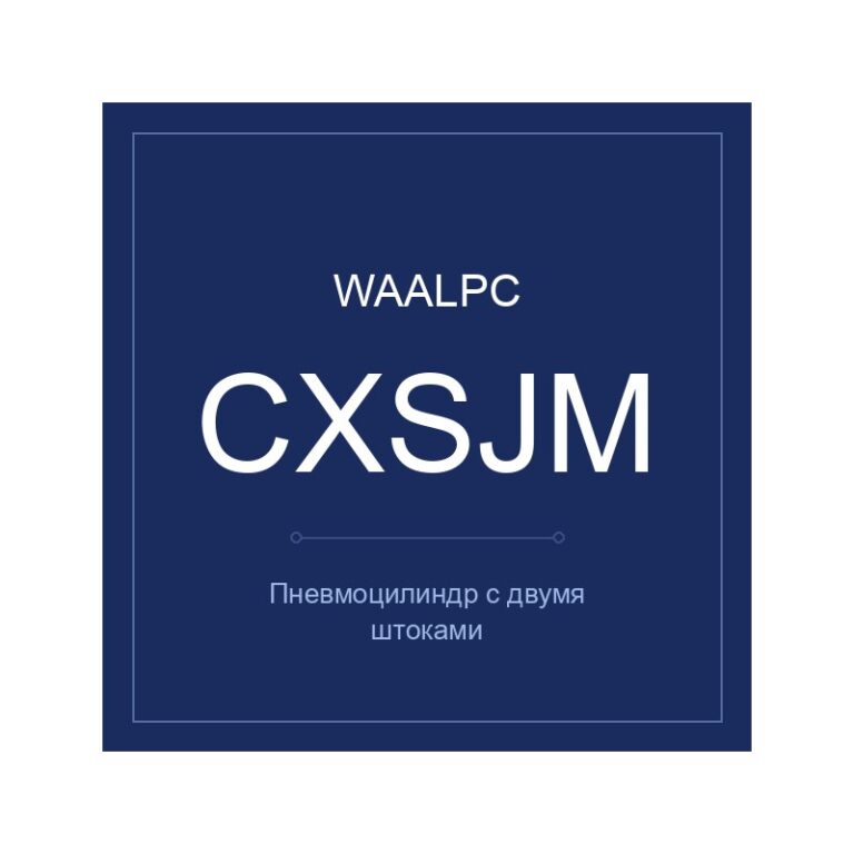CXSJM-15-40 — пневмоцилиндр, WAALPC