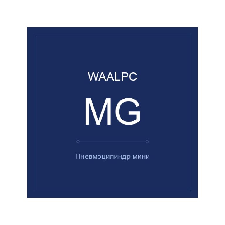 MG-20-25 — пневмоцилиндр, WAALPC