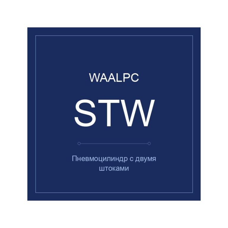 STW-25-200 — пневмоцилиндр, WAALPC