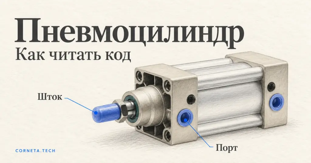 Цилиндры E.MC FVBC по ISO 15552: расшифровка кода и совместимый аналог SI