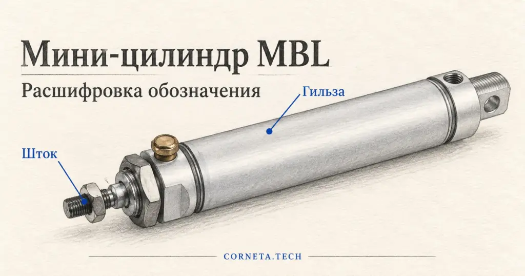 Мини-цилиндры MBL с алюминиевой гильзой: расшифровка кода AirTAC и совместимый аналог